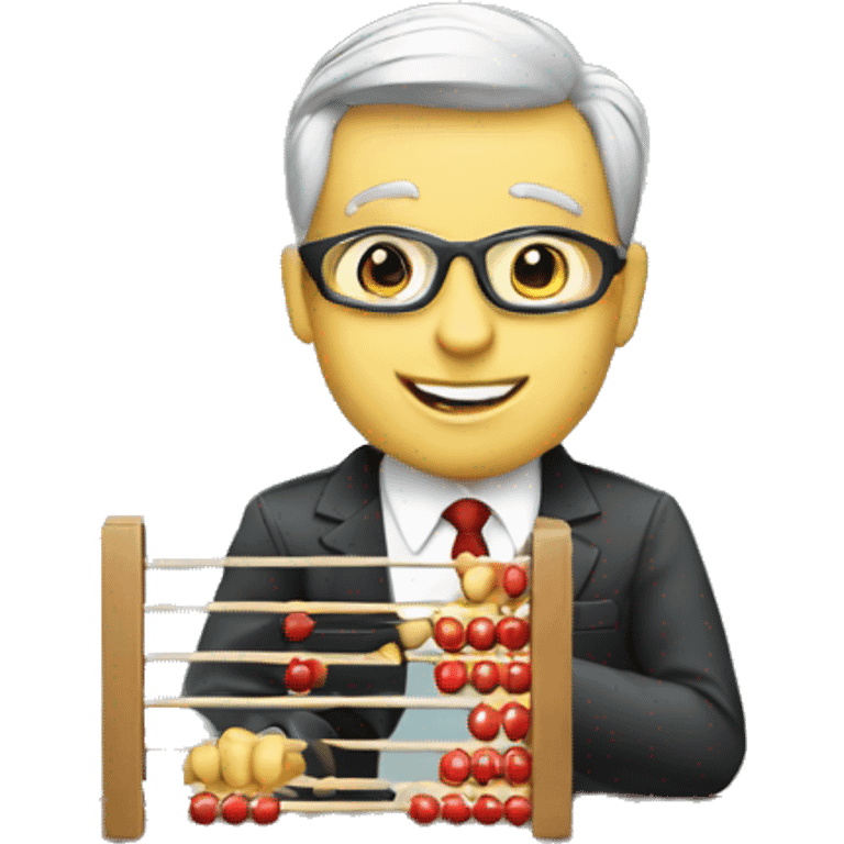 accountant with abacus emoji