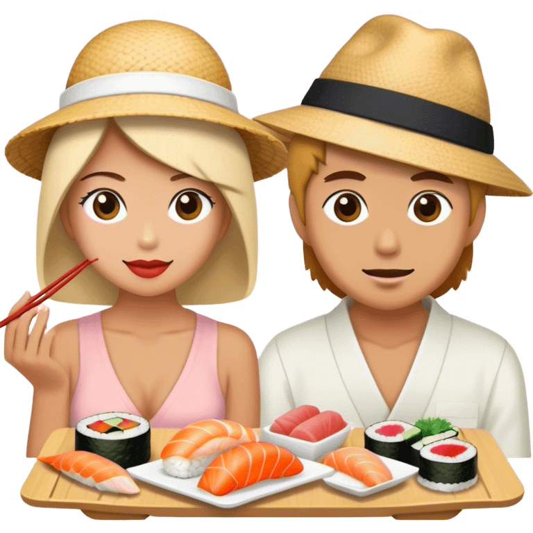 sushi date picnic emoji