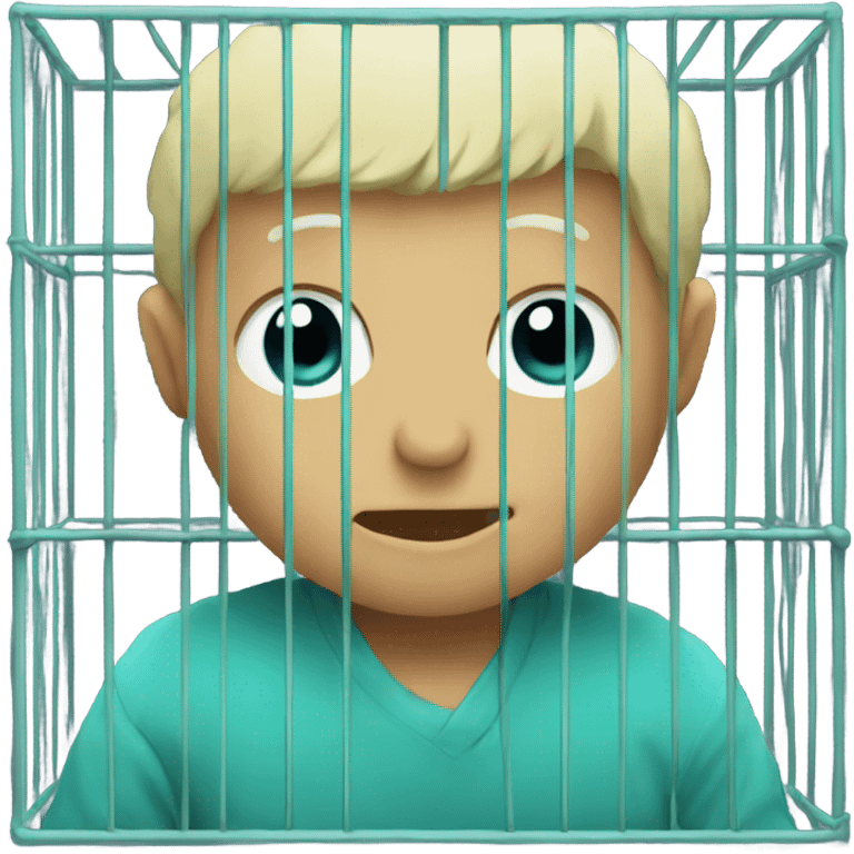 cyan cage emoji