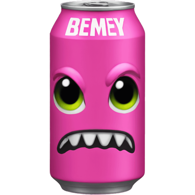 pink monster energy can emoji