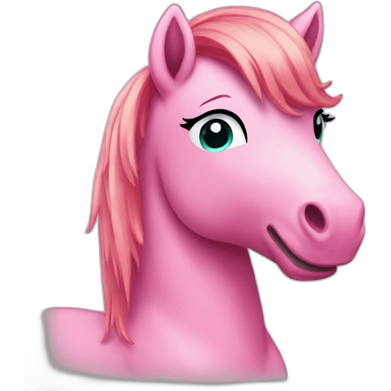 pink pony emoji