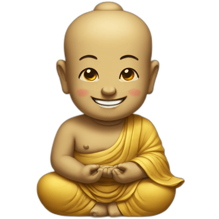 happy budha emoji