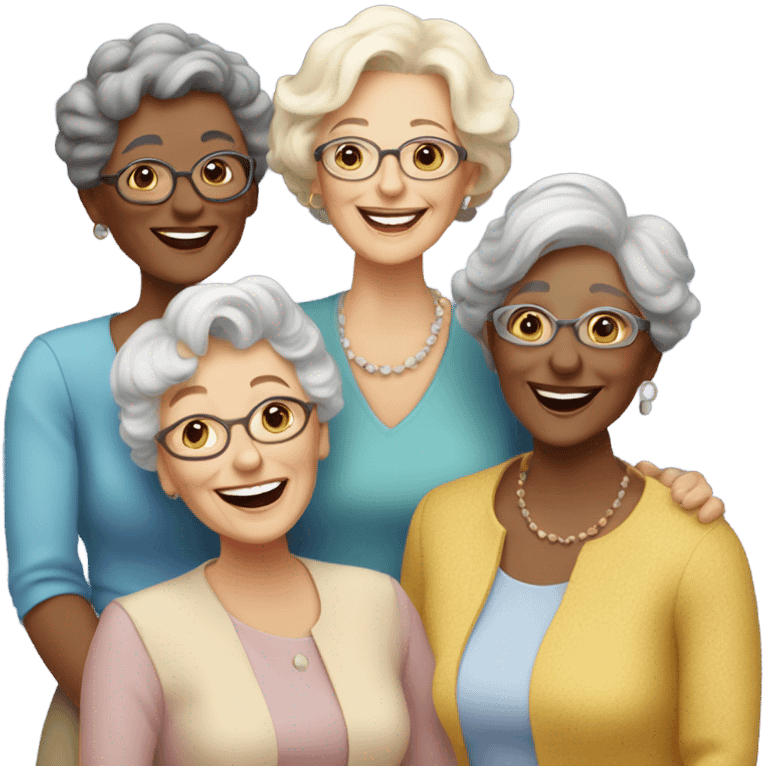 Golden girls  emoji