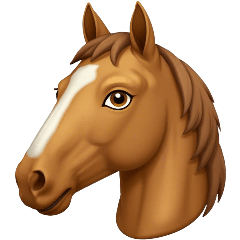 Horse head human body emoji