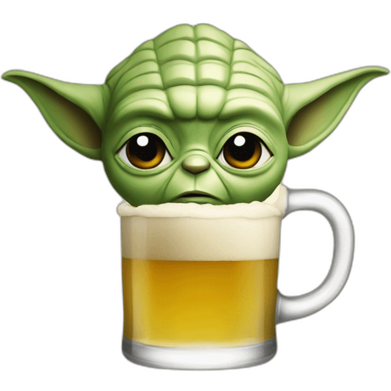 yoda beer emoji