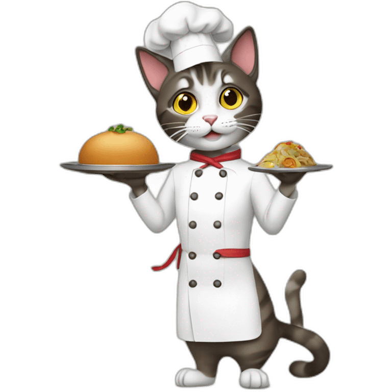 cat cook emoji