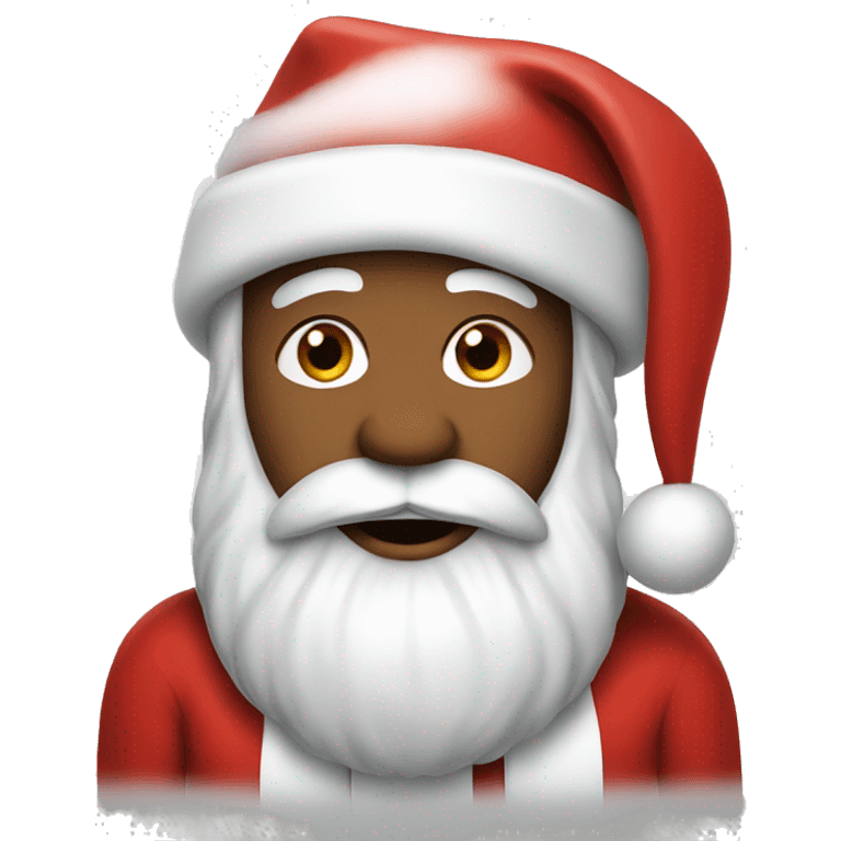 Christmas santa emoji