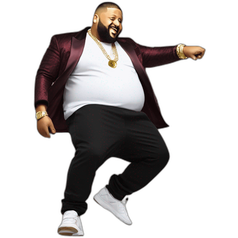 fat dj khaled dancing emoji