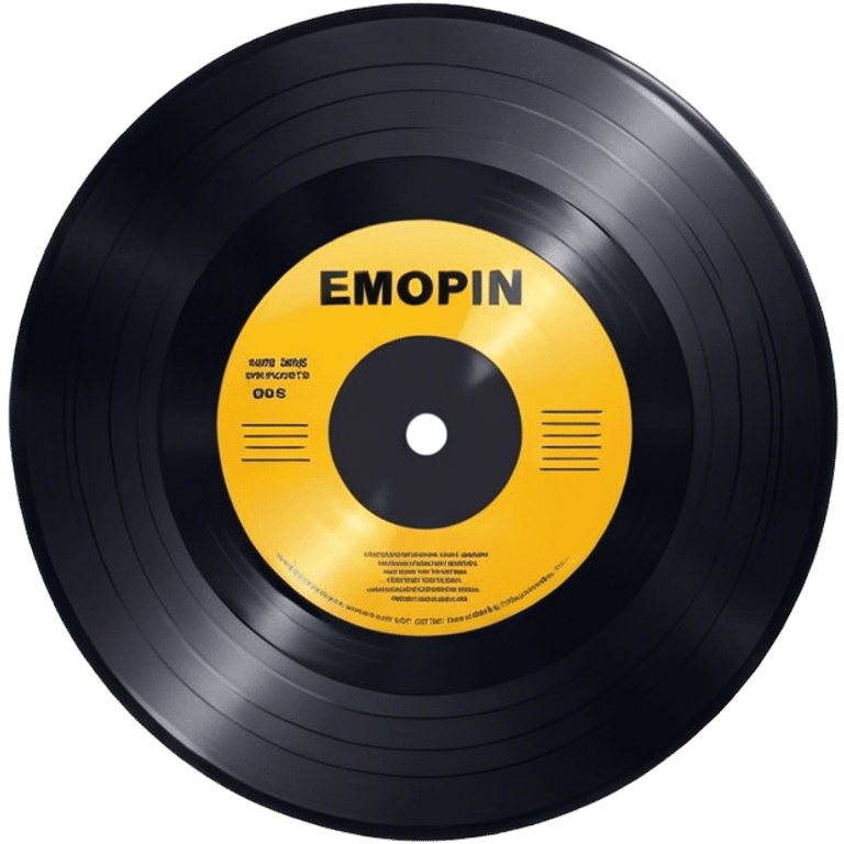 Vinyl record  emoji