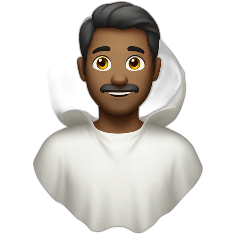 my husband as a ghost emoji