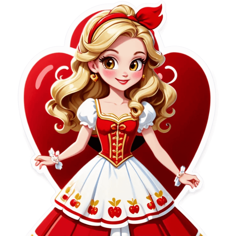 apple white from ever after high emoji