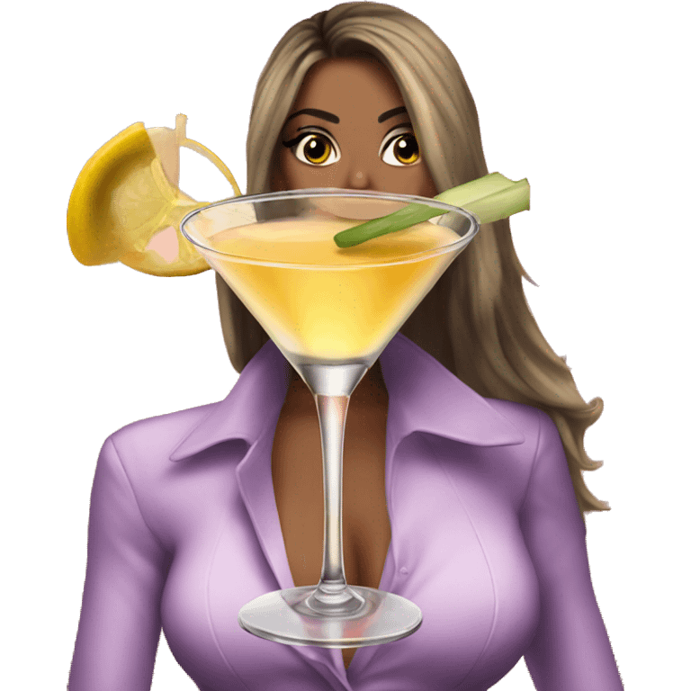 Pornstar martini emoji