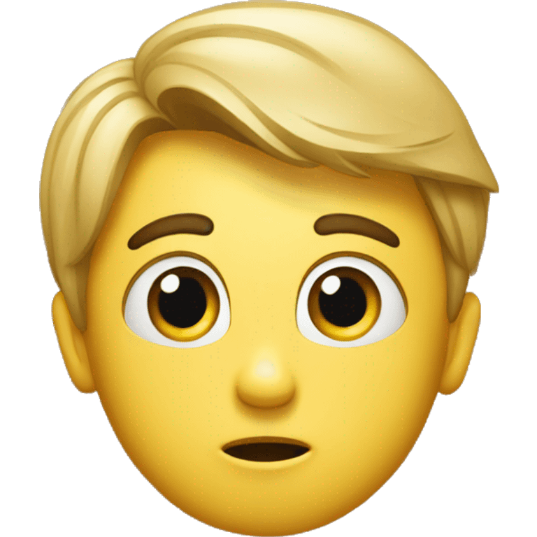 Surprised student emoji