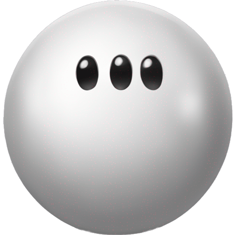 Bowling ball emoji