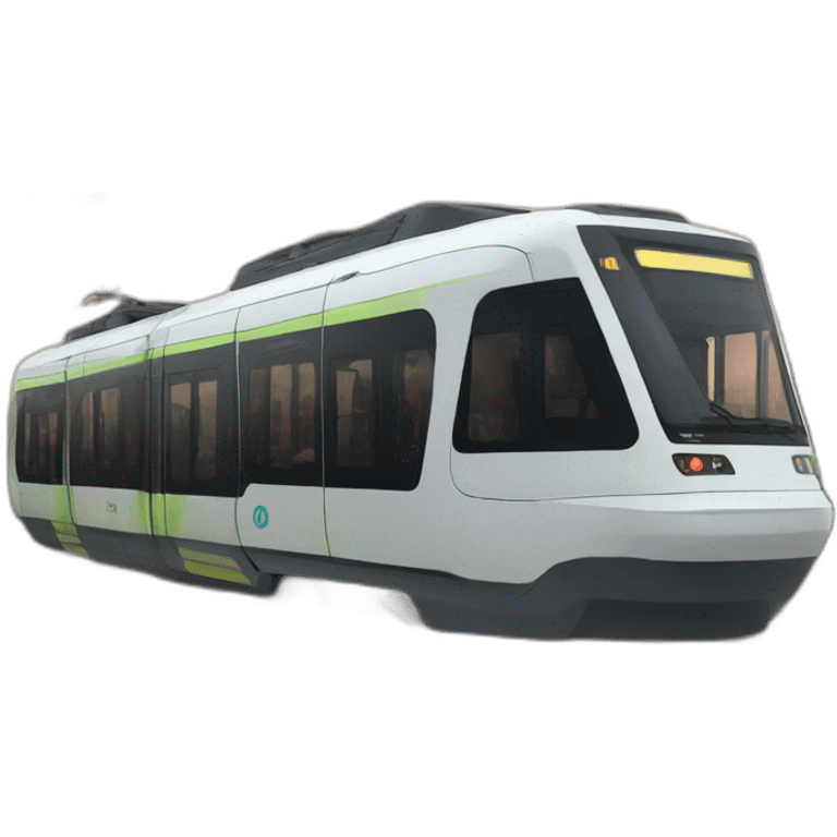 tram modern future emoji