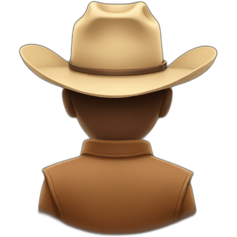 cowboy from behind emoji