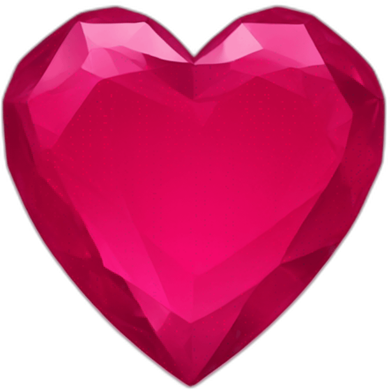 ruby heart emoji