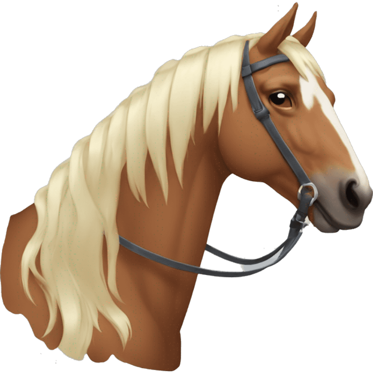 caballo musculoso emoji