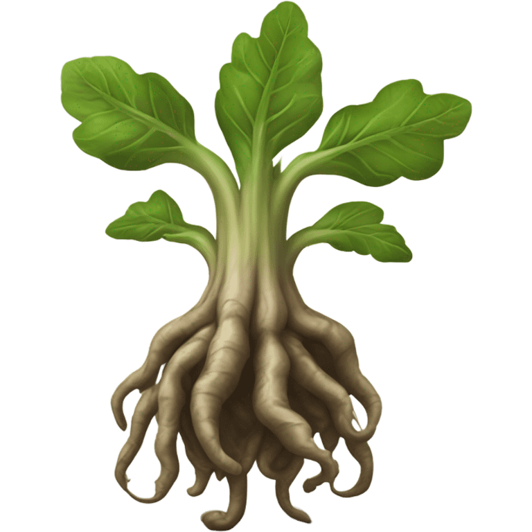 mandrake root emoji