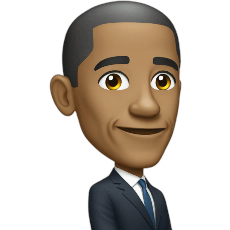 obama in france emoji