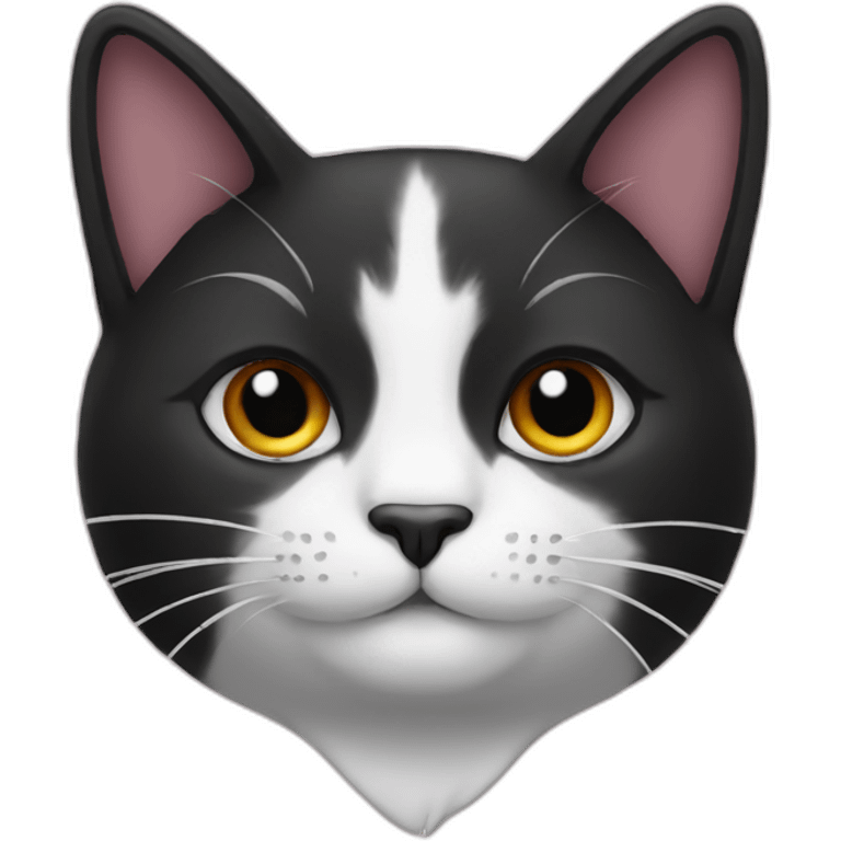 Cat in tuxedo emoji