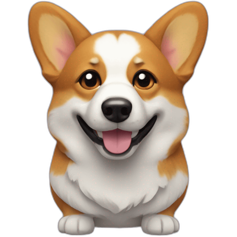 corgi pumpkin emoji