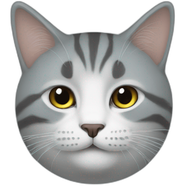 Un chat emoji