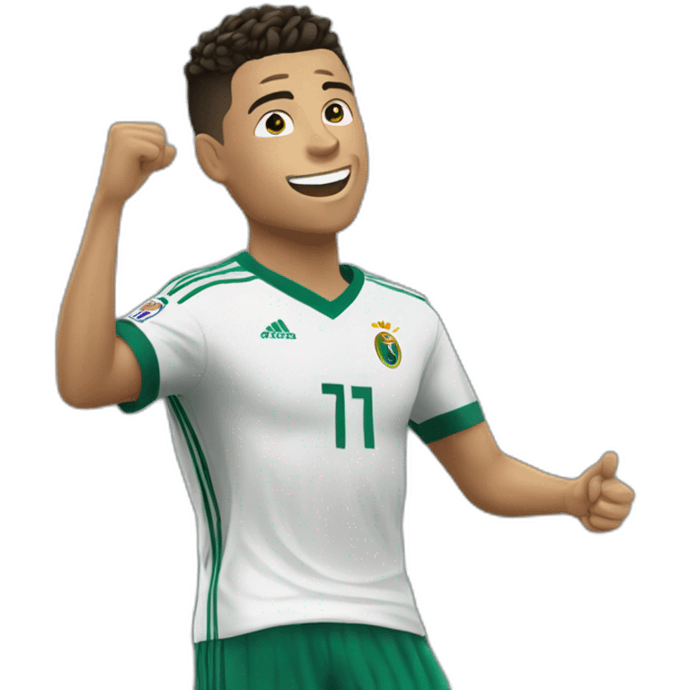 Ronaldo célébration emoji