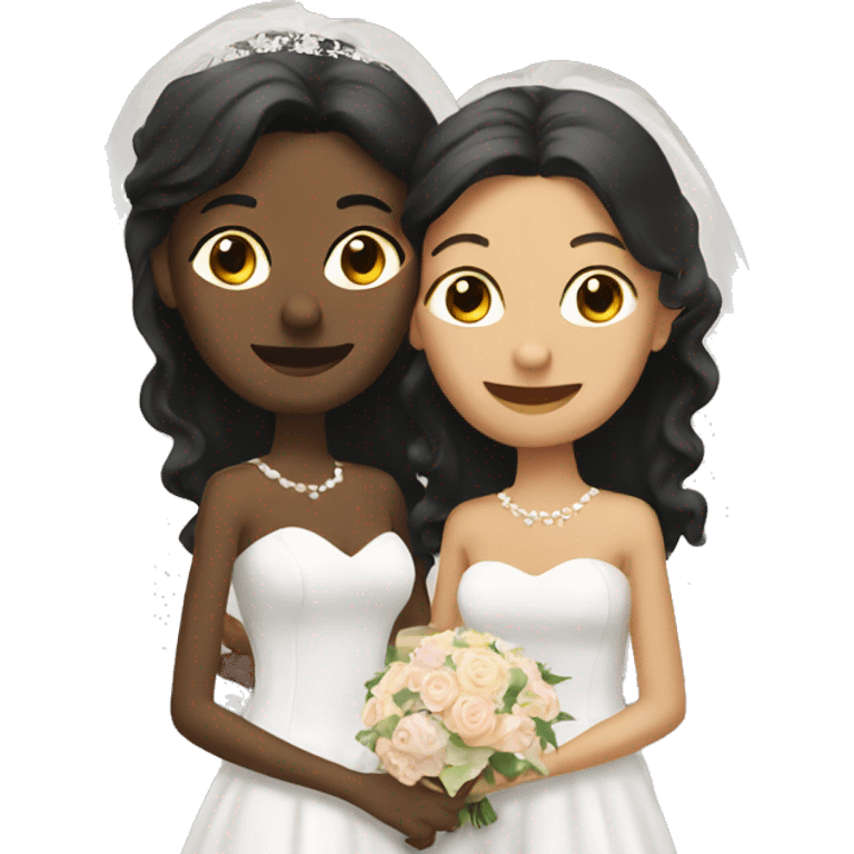 lesbian wedding emoji