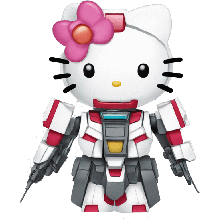 hellokitty gundam emoji