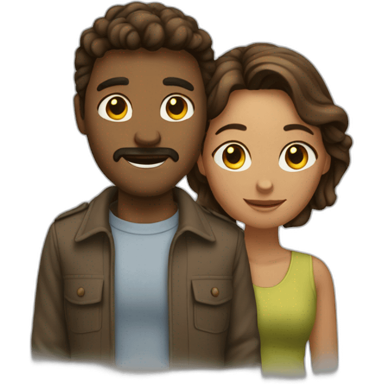 Couple qui se separe emoji