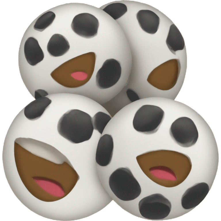 3 big balls emoji