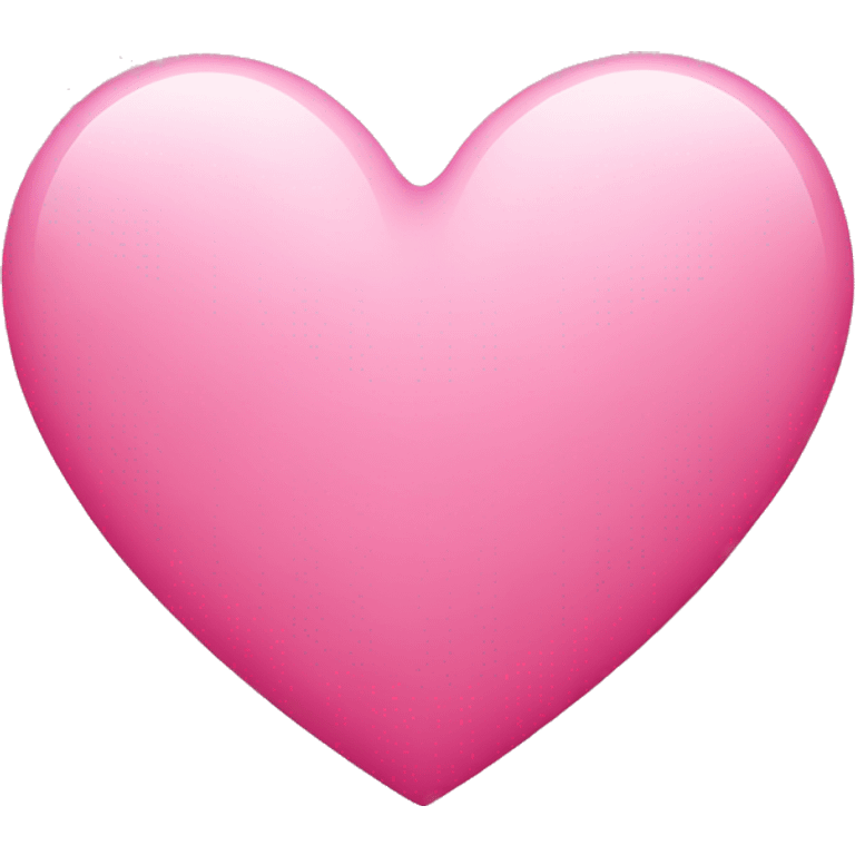 Pink heart emoji