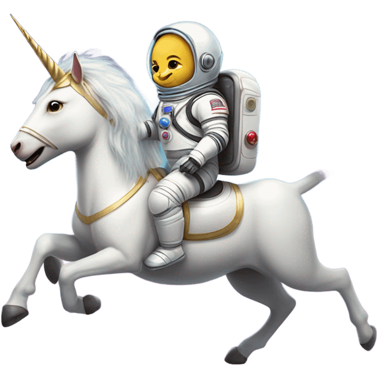 cat astronaut on a unicorn emoji