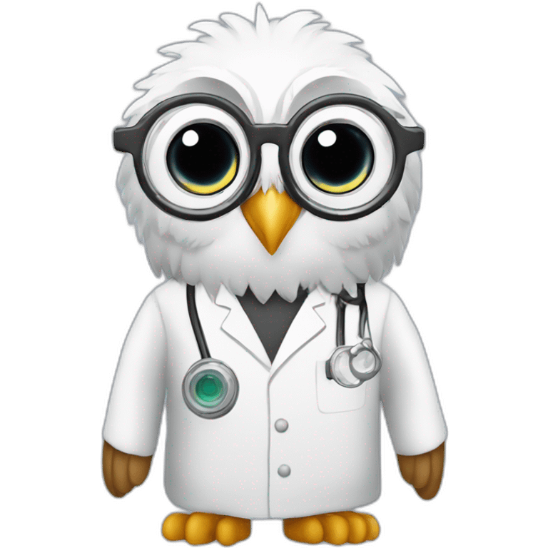 Scientist-Owl-with-text-UGMi emoji