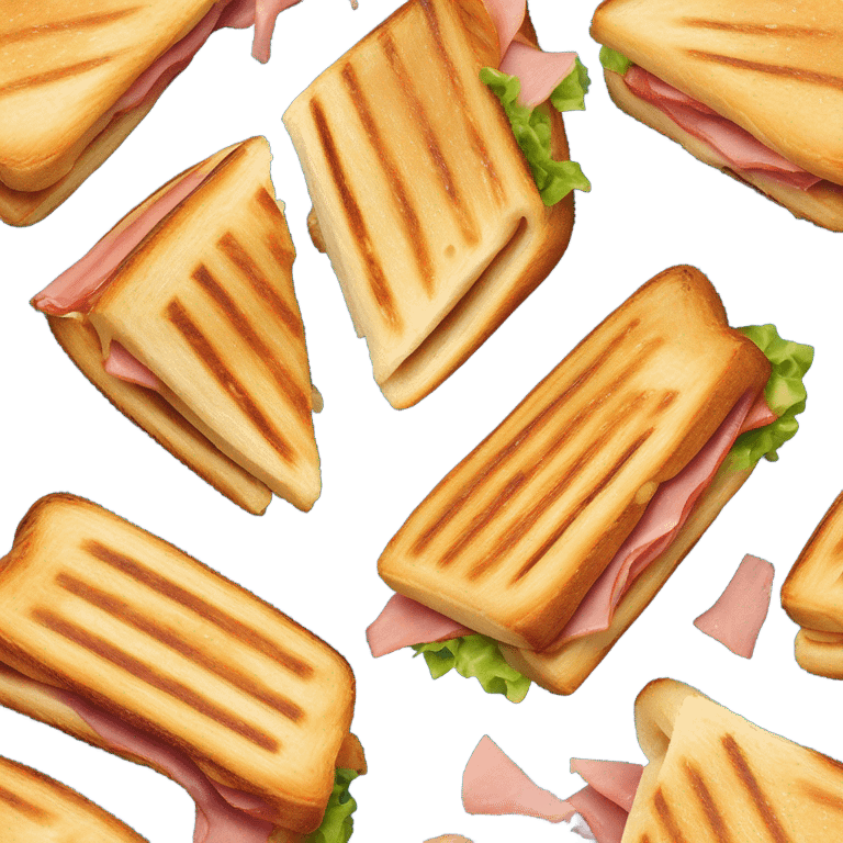 panini with ham and cheese emoji