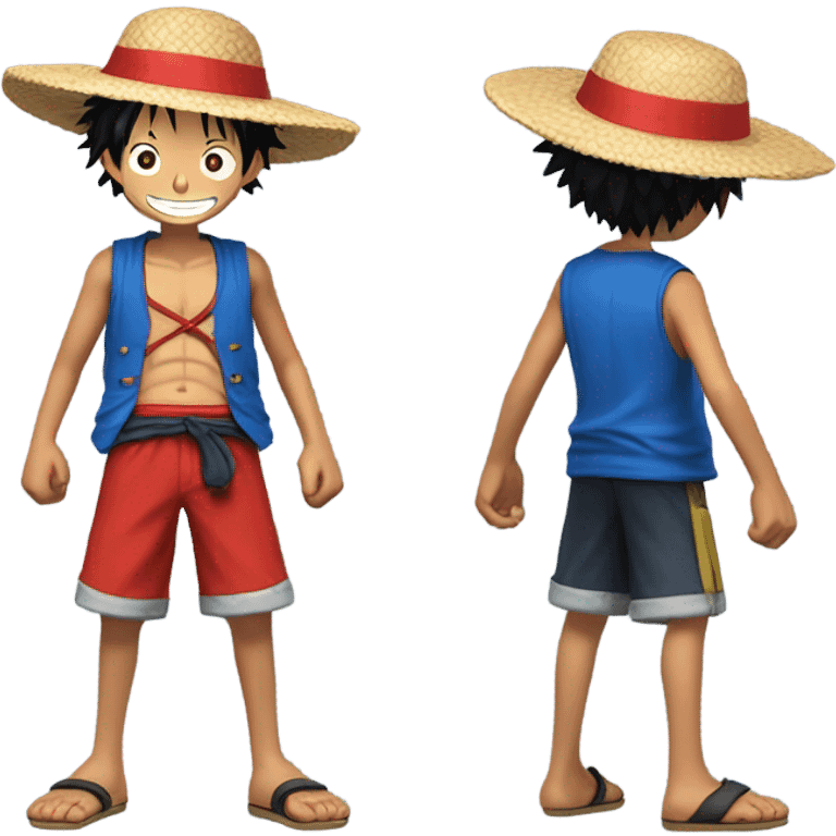 Luffy emoji