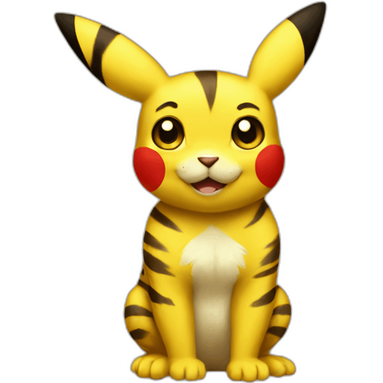 pikachu Tiger emoji