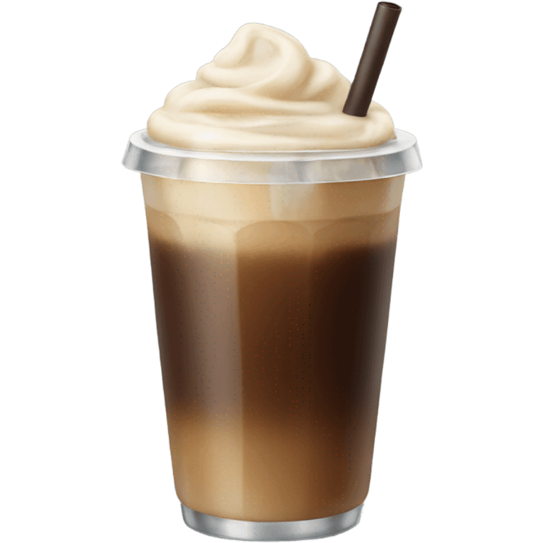 Ice coffee emoji