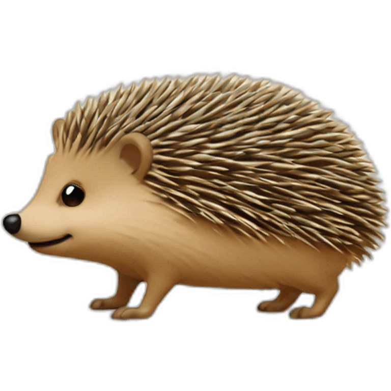 hedgehog and voting ballot emoji