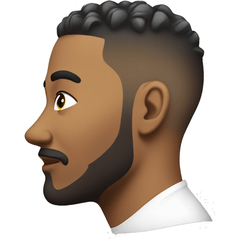 White taper fade emoji