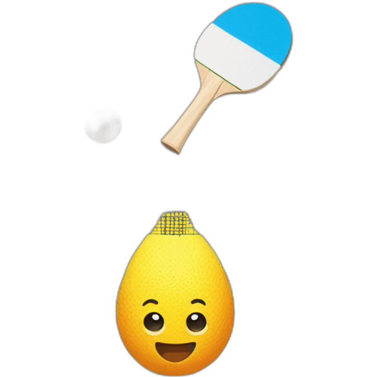 ping pong emoji