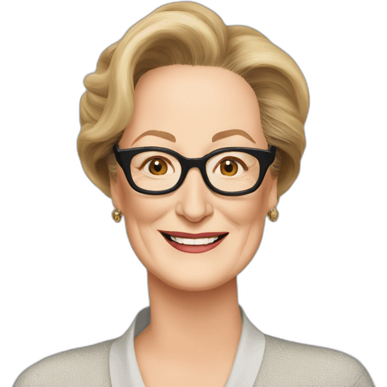 meryl Streep emoji