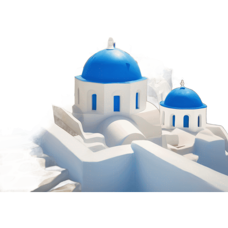 Santorini emoji