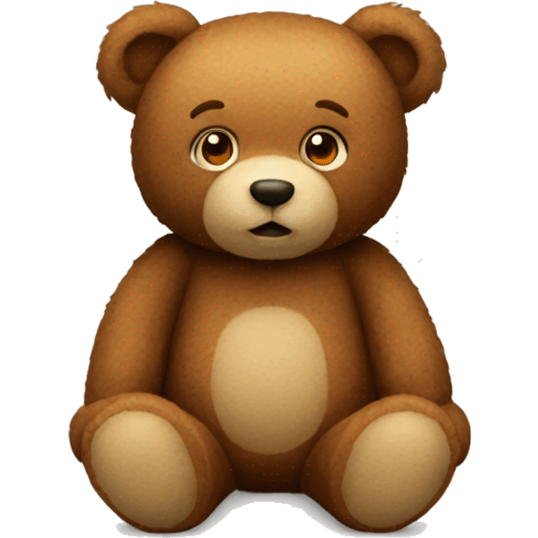 teddy bear op view emoji