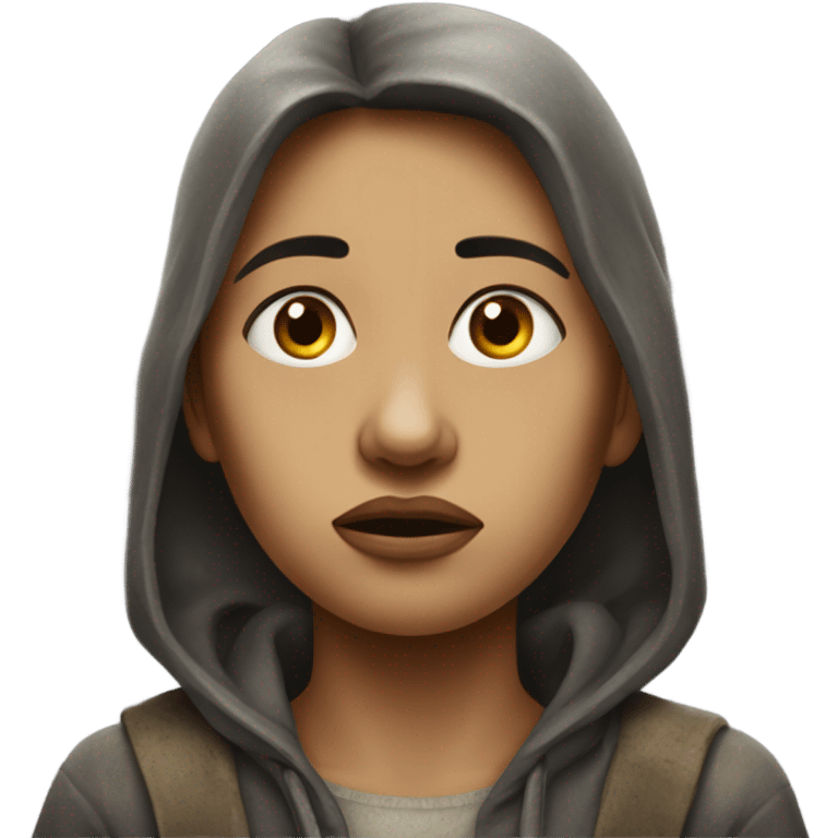 Hunger lady emoji