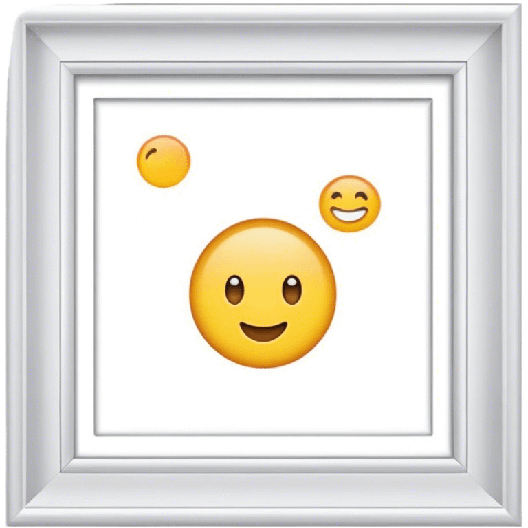 white frame emoji