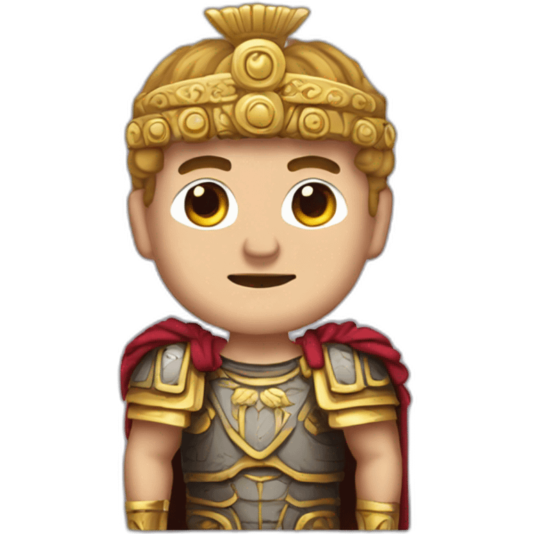 Roman emperor pixel art emoji