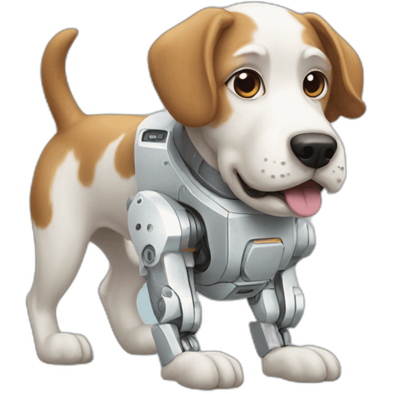 dog-with-white-robot emoji