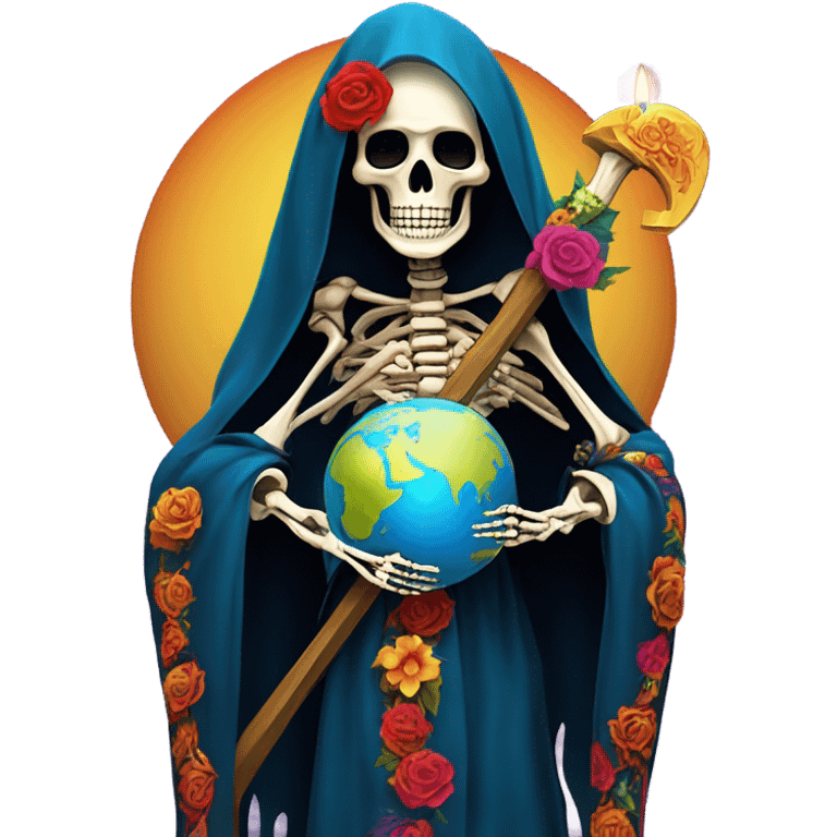 Santa muerte  emoji